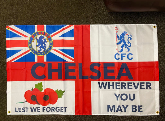 CHELSEA - WHEREVER YOU MAY BE FLAG (CHEL06)