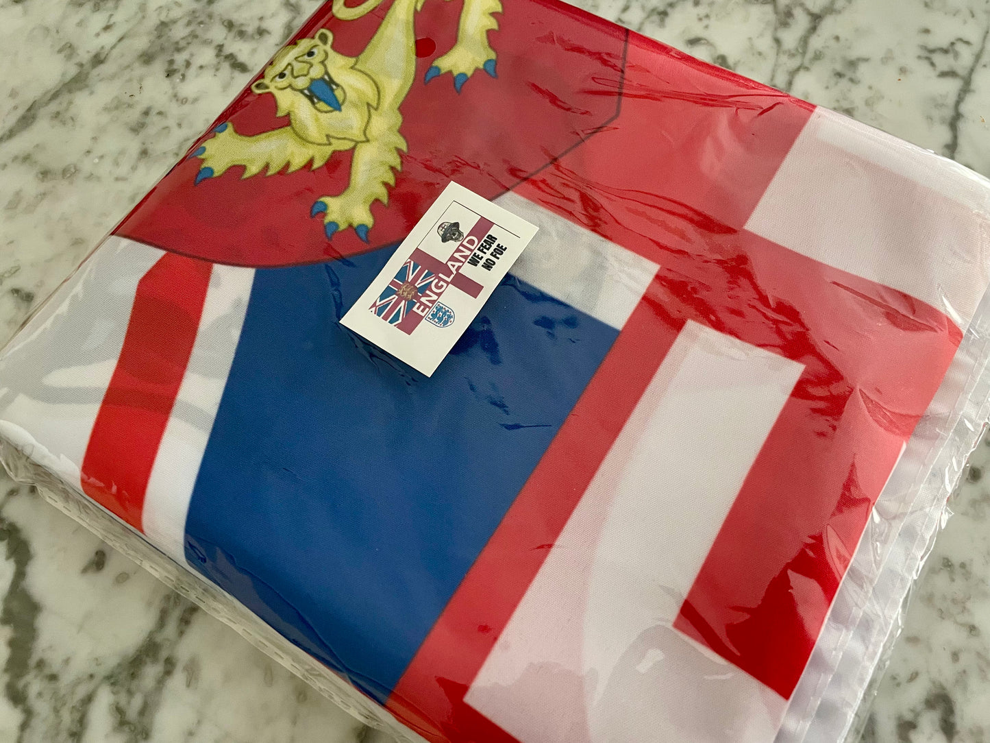 ENGLAND - WE FEAR NO FOE FLAG (ENG05)