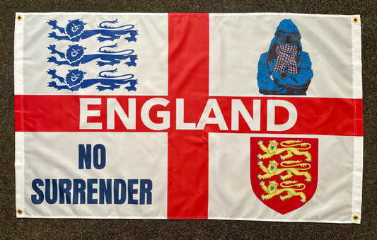 ENGLAND - AQUA BLUE MIG CASUAL FLAG (ENG10)