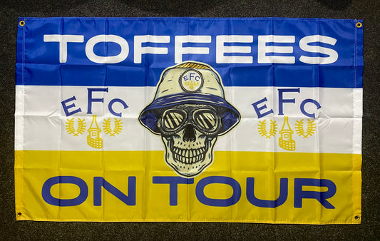 EVERTON - TOFFEES ON TOUR FLAG EV06