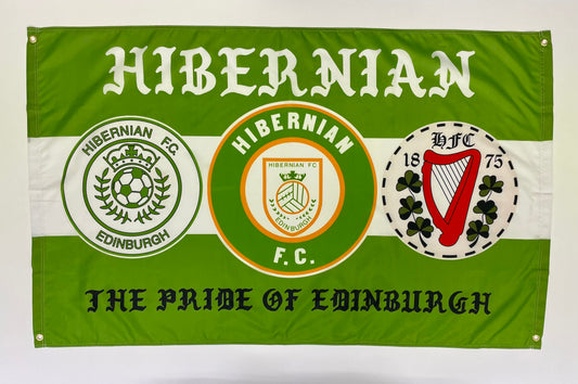 HIBERNIAN - PRIDE OF EDINBURGH FLAG (HIB01)
