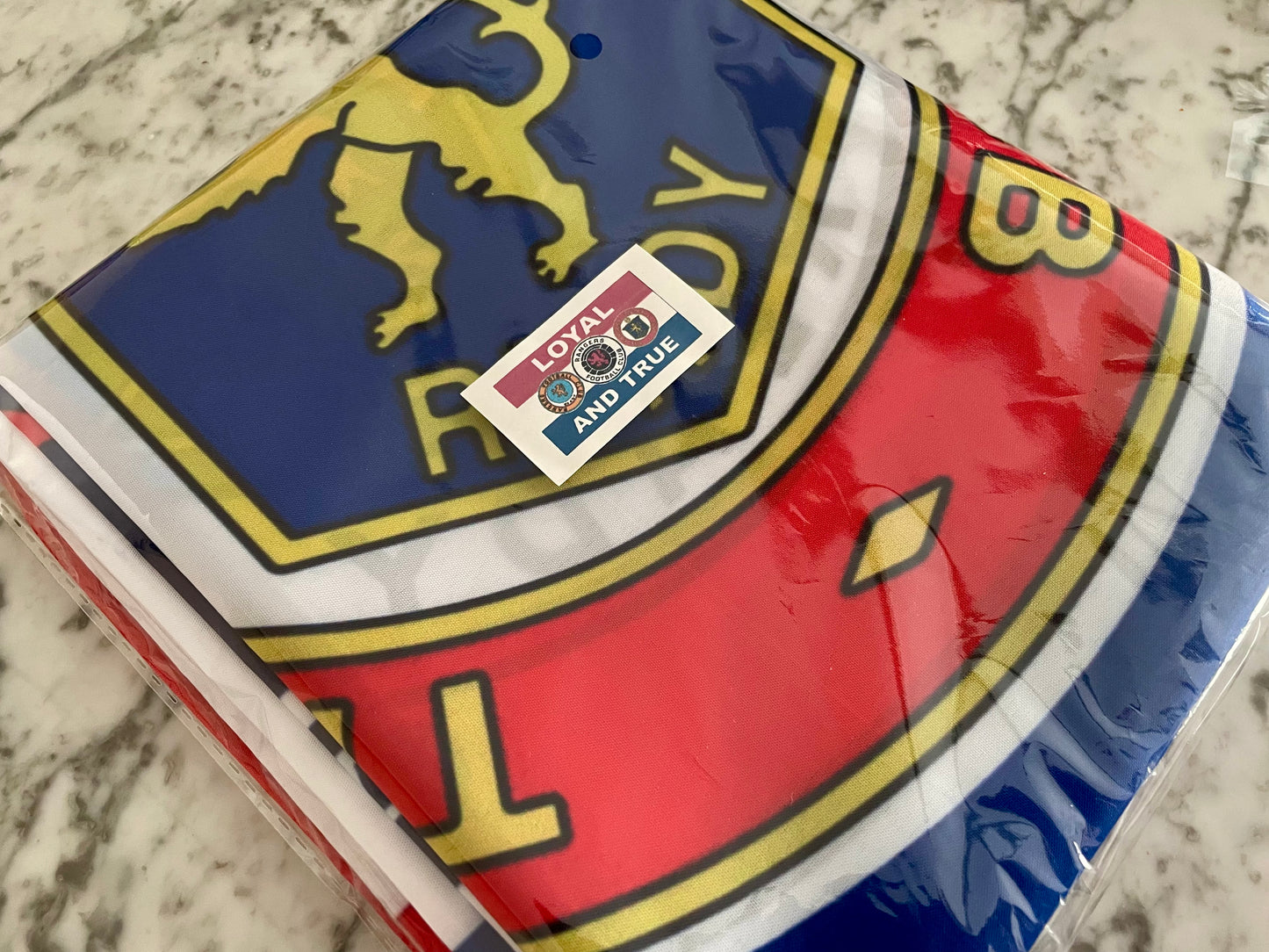 RANGERS - 'LOYAL AND TRUE' FLAG (RAN06)
