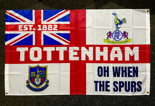 TOTTENHAM - OH WHEN THE SPURS FLAG (TOT03)