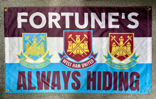 WEST HAM - 'FORTUNES' FLAG (WES18)