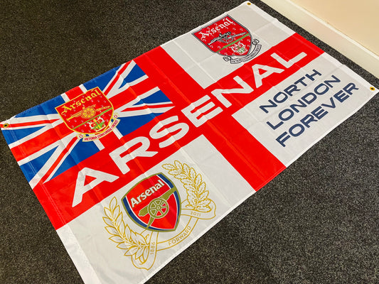 ARSENAL - 'NORTH LONDON FOREVER' FLAG (AR14)