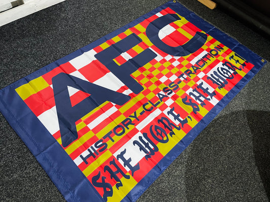 ARSENAL - 'HISTORY CLASS TRADITION' FLAG (AR01)