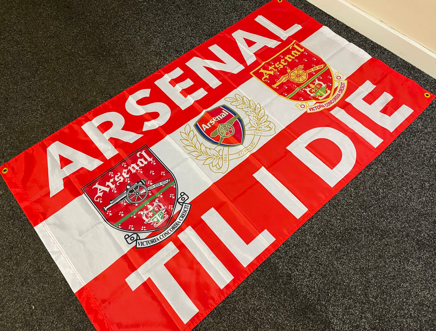 ARSENAL - 'ARSENAL TIL I DIE' FLAG (AR16)