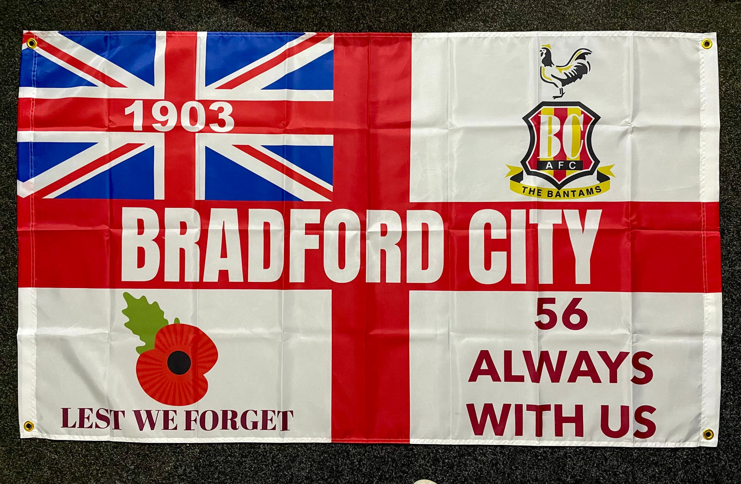 BRADFORD - 'CLASSIC PRIDE OF YORKSHIRE' FLAG (BRAD02)