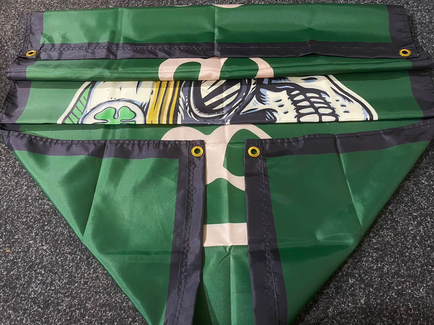 CELTIC - 1888 MIGLIA SKULL FLAG CEL02