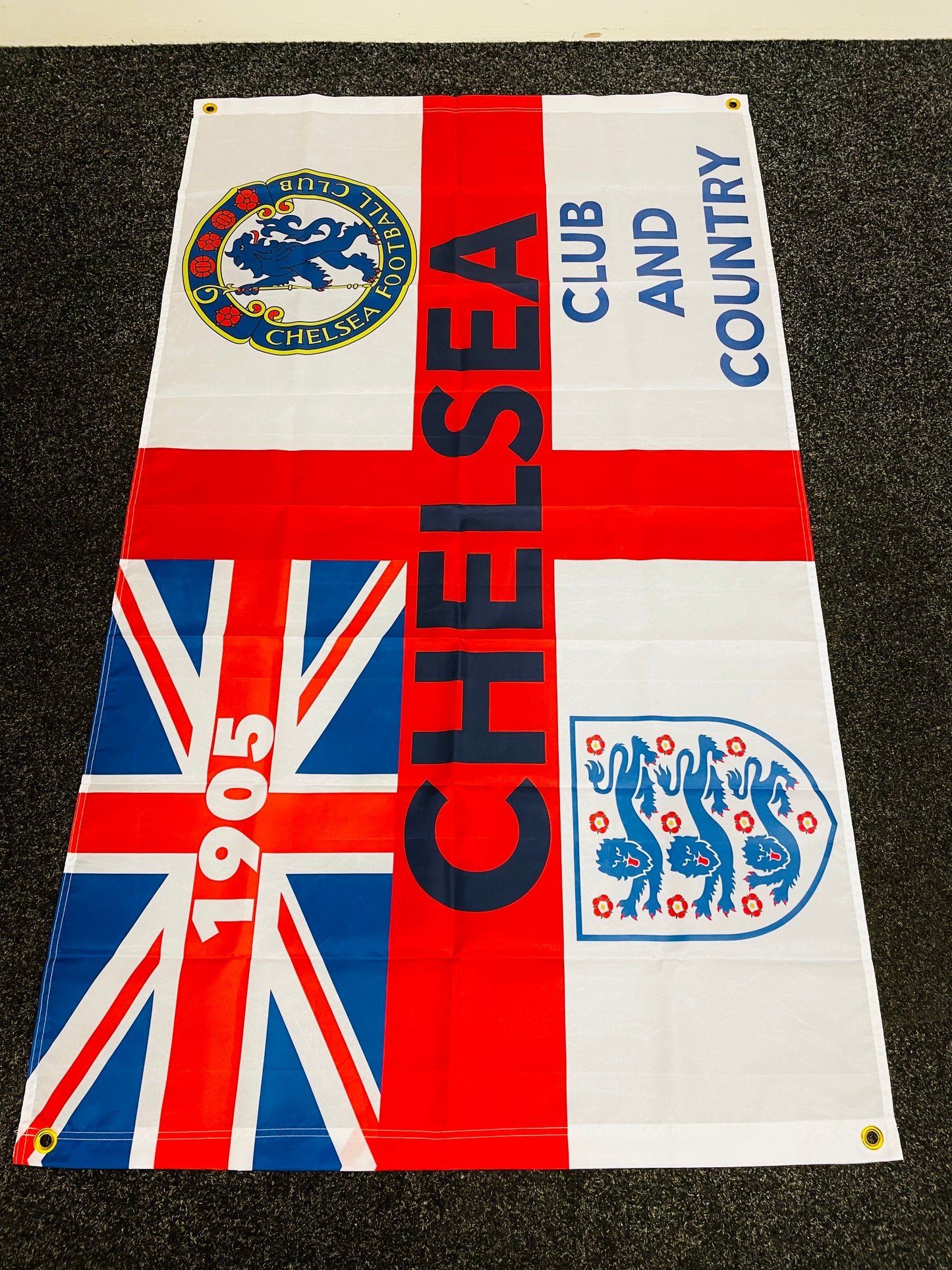 CHELSEA - CLUB & COUNTRY FLAG (CHEL08)