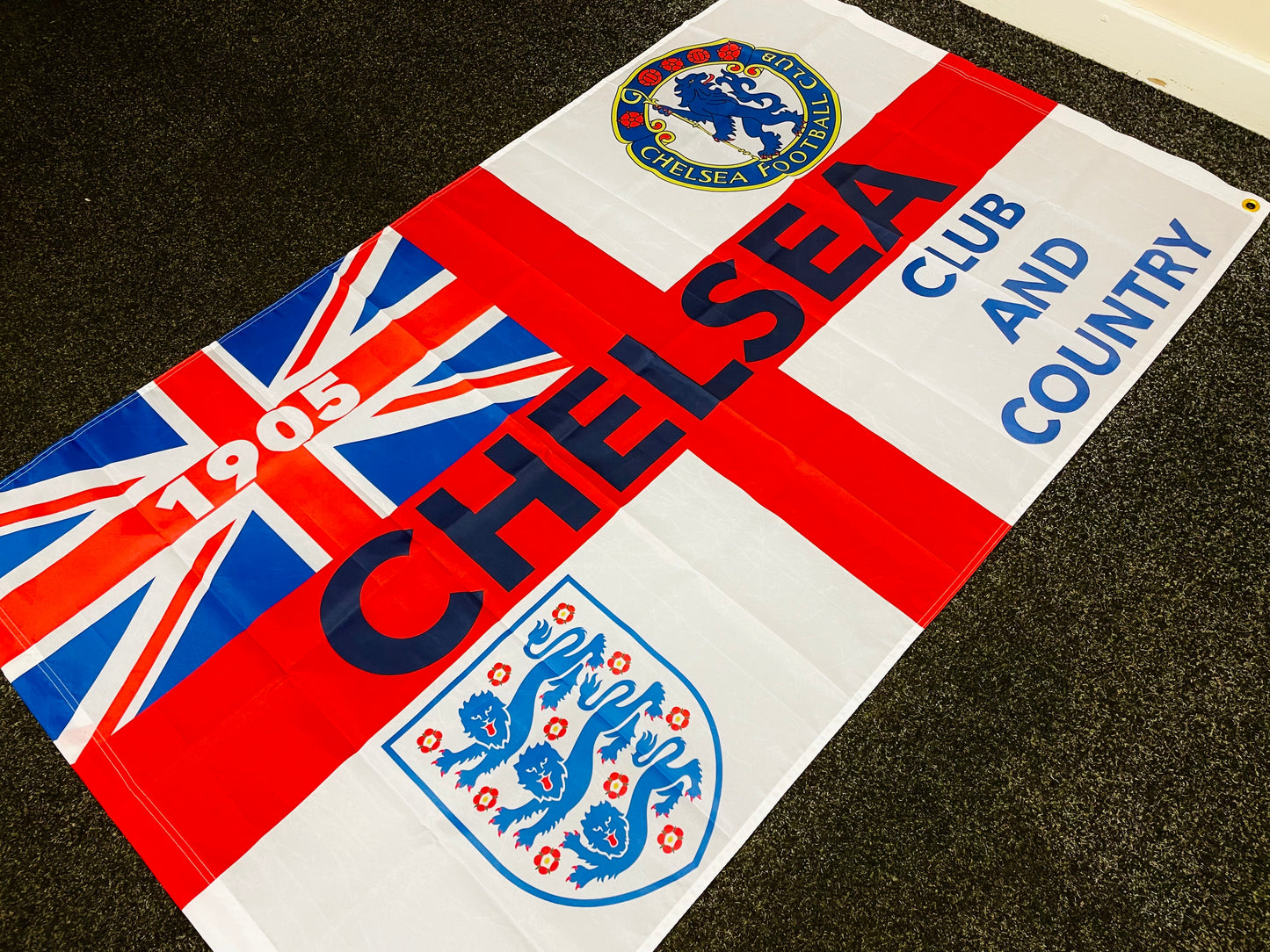 CHELSEA - CLUB & COUNTRY FLAG (CHEL08)