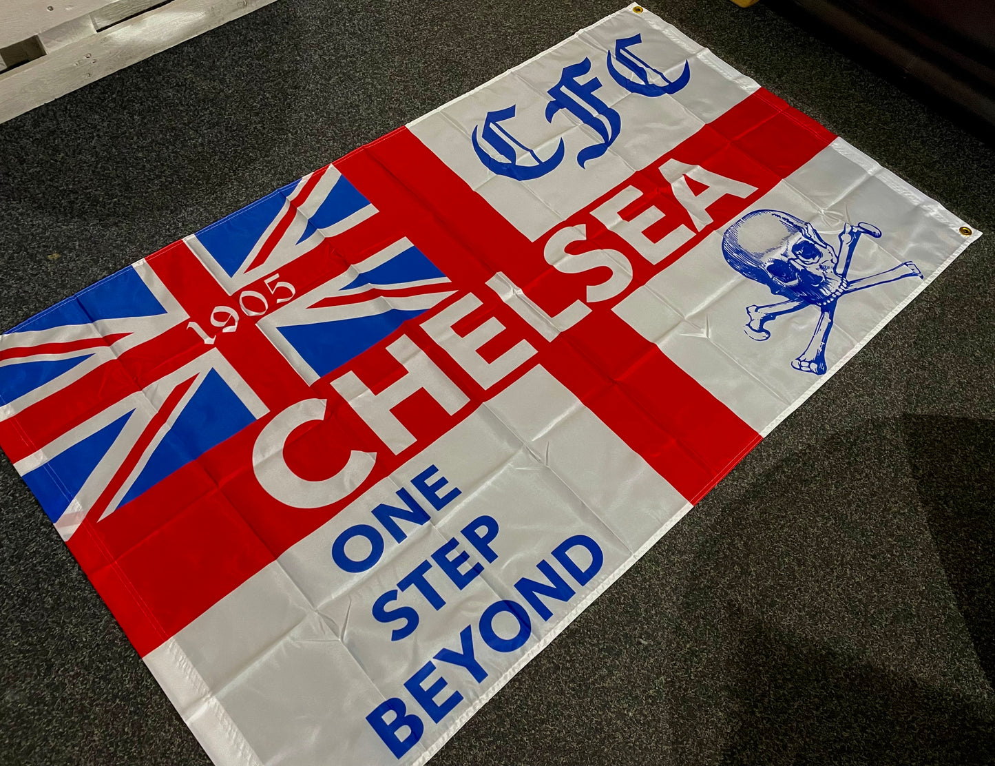 CHELSEA - ONE STEP BEYOND ST GEORGE ENSIGN FLAG (CHEL02)