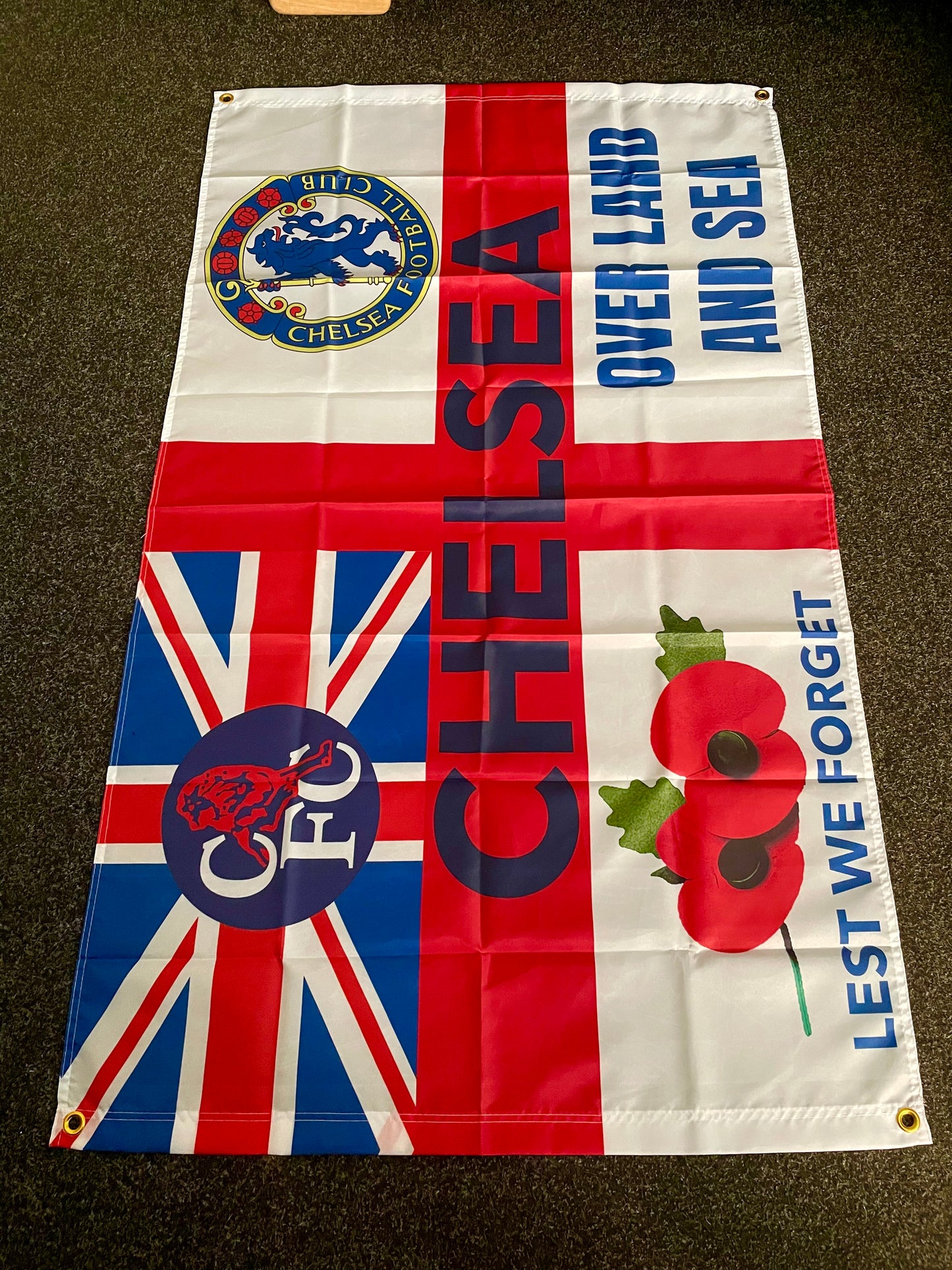 CHELSEA - OVER LAND AND SEA FLAG (CHEL07)