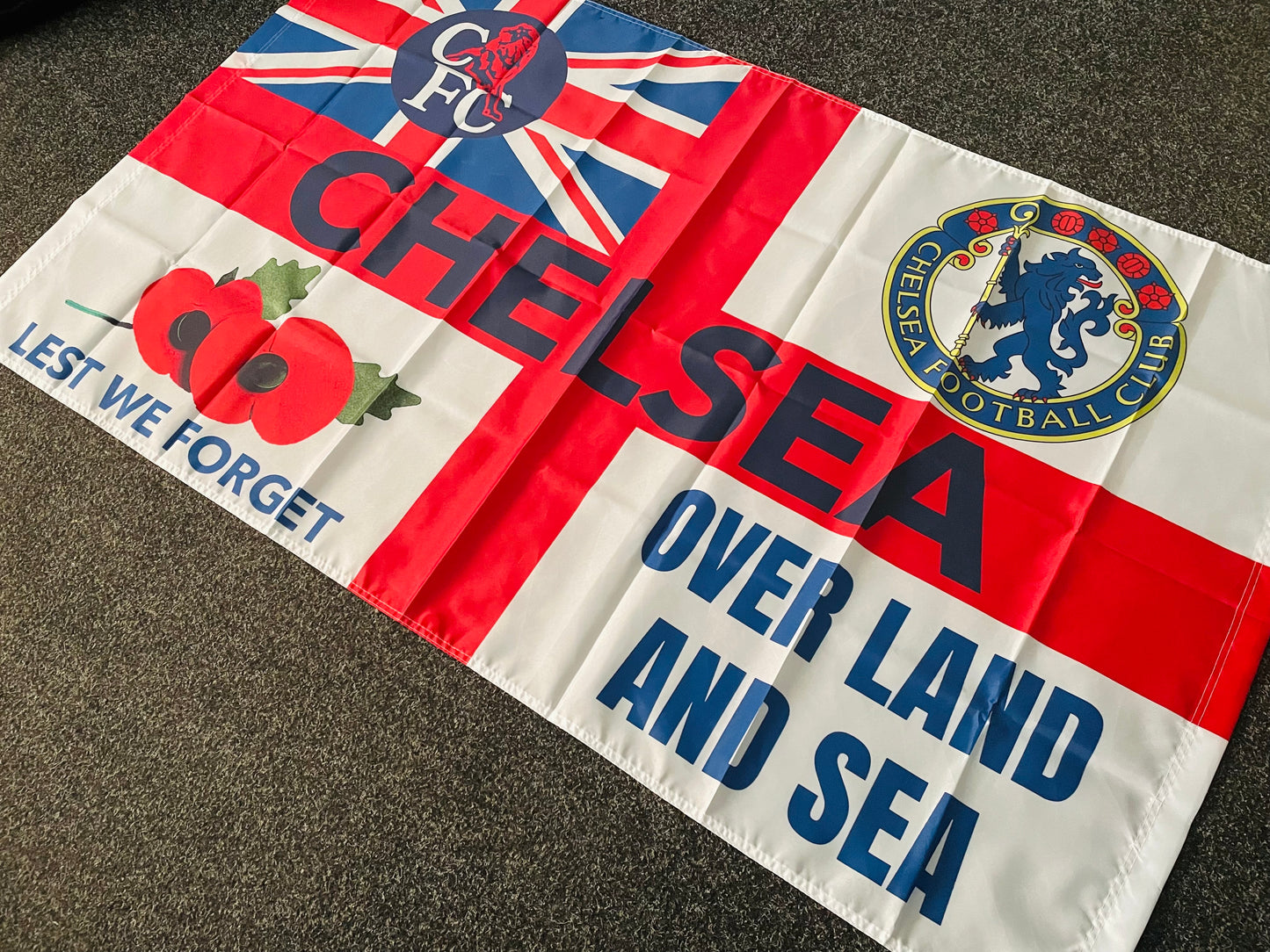 CHELSEA - OVER LAND AND SEA FLAG (CHEL07)