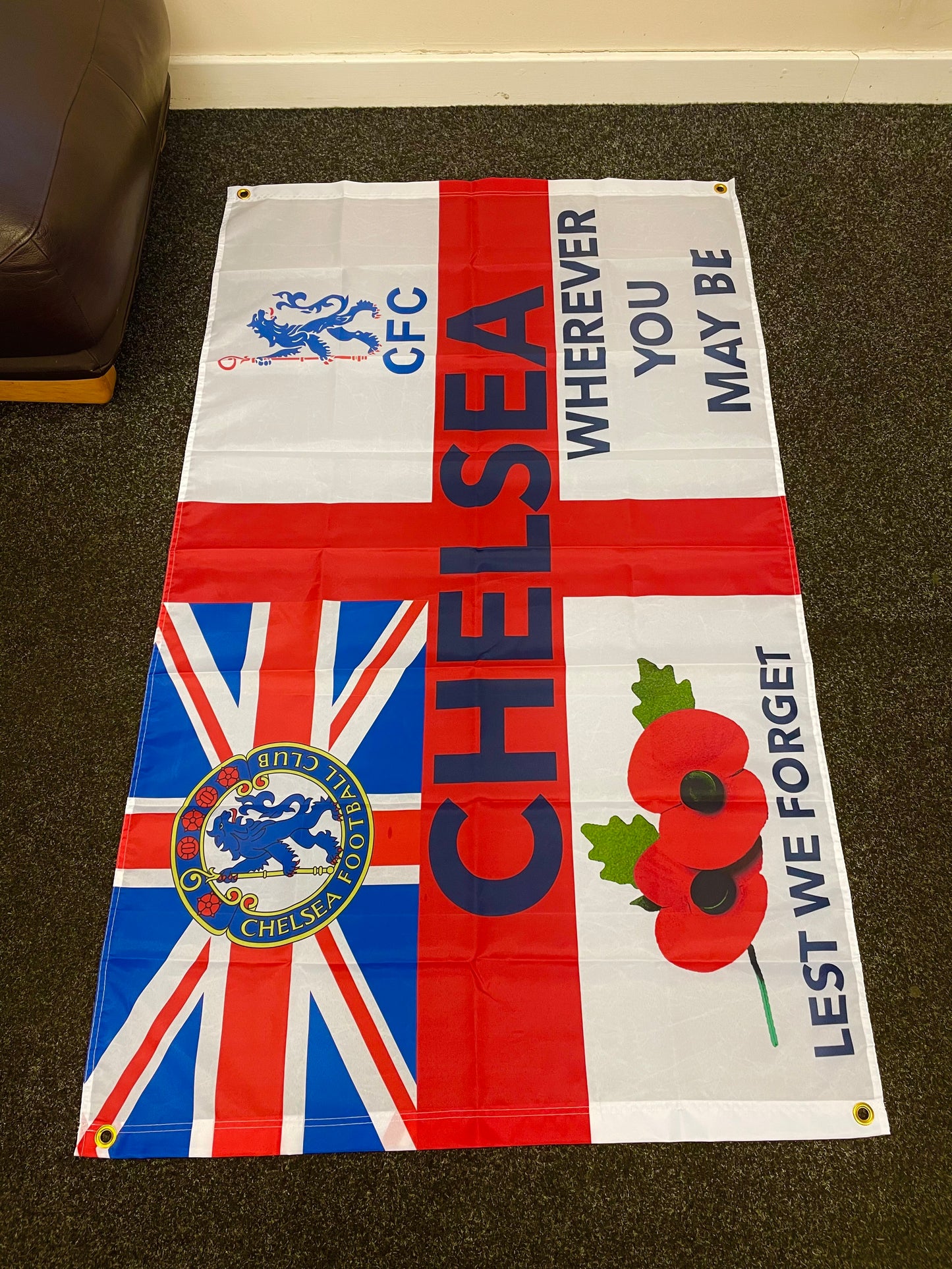 CHELSEA - WHEREVER YOU MAY BE FLAG (CHEL06)