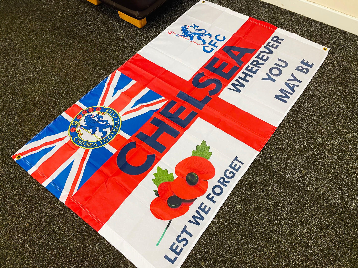 CHELSEA - WHEREVER YOU MAY BE FLAG (CHEL06)