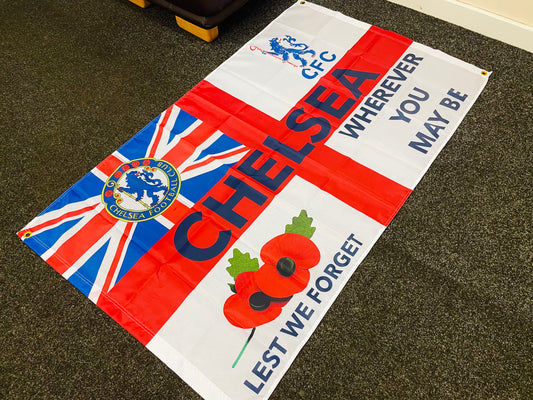 CHELSEA - WHEREVER YOU MAY BE FLAG (CHEL06)