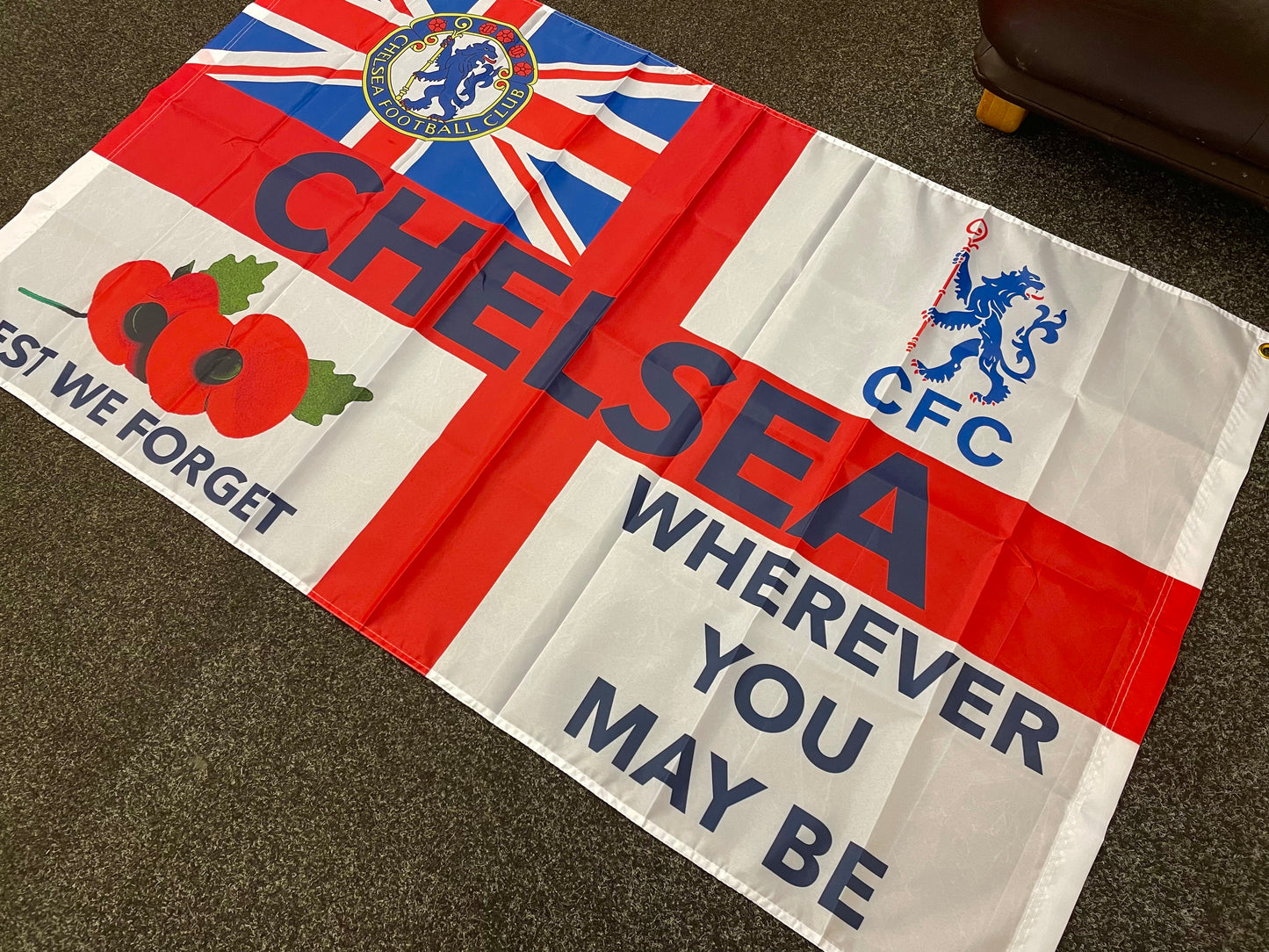 CHELSEA - WHEREVER YOU MAY BE FLAG (CHEL06)