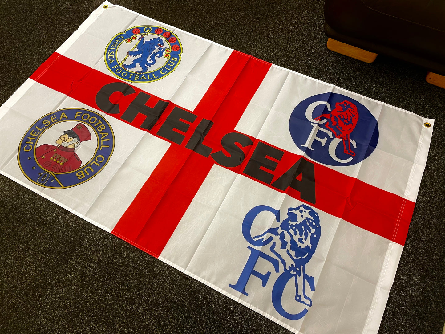CHELSEA - RETRO BADGES ST GEORGE FLAG (CHEL11)