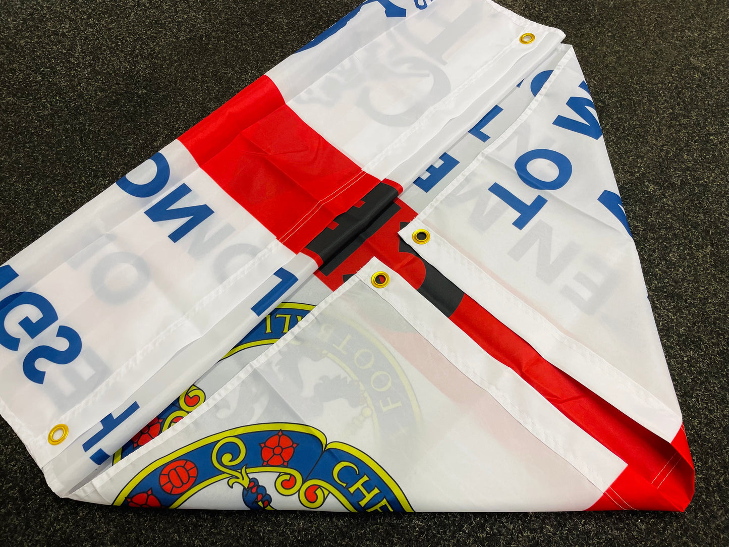 CHELSEA - TEN MEN WENT TO MOW ST GEORGE FLAG (CHEL15)