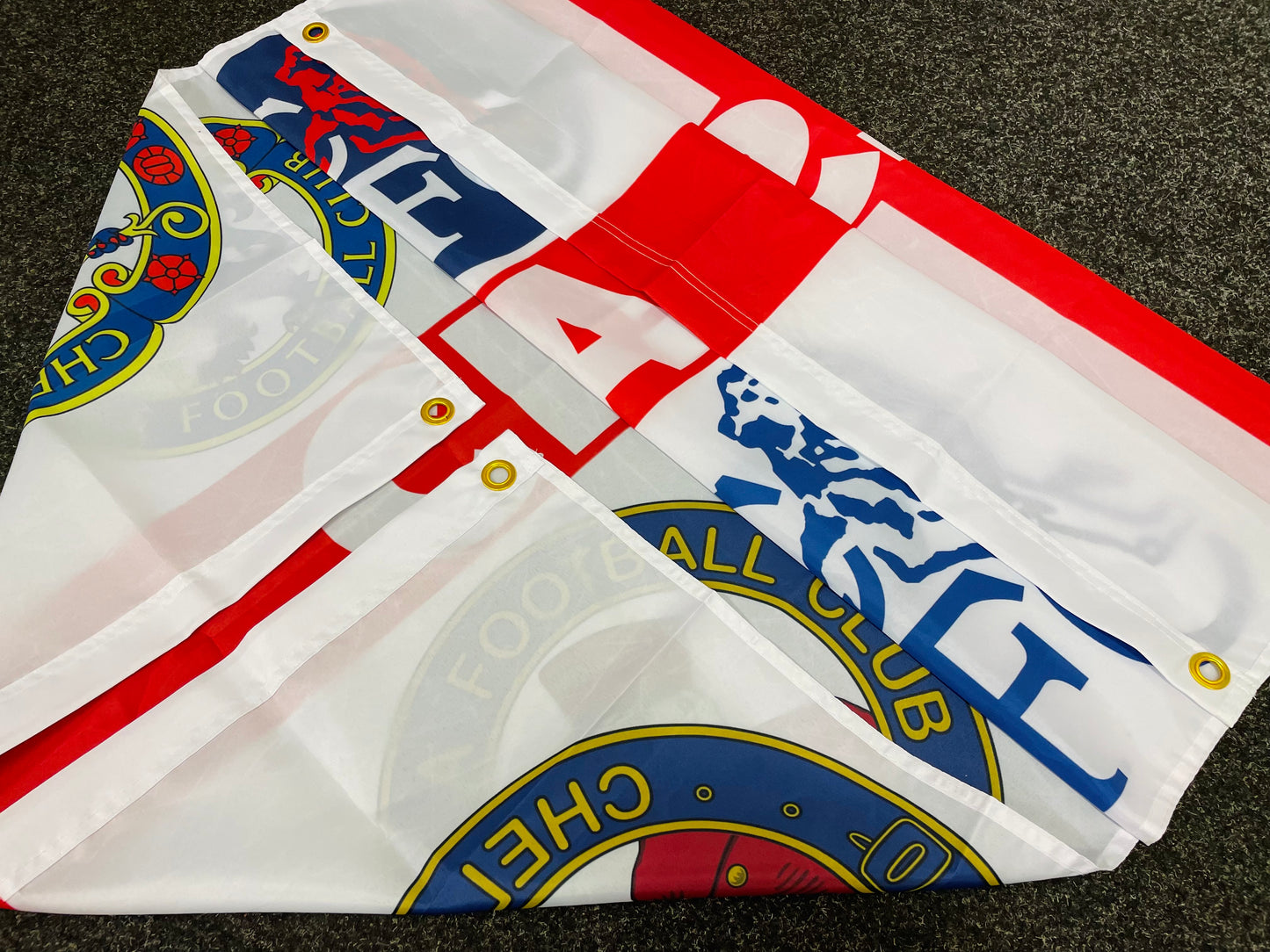 CHELSEA - RETRO BADGES ST GEORGE FLAG (CHEL12)