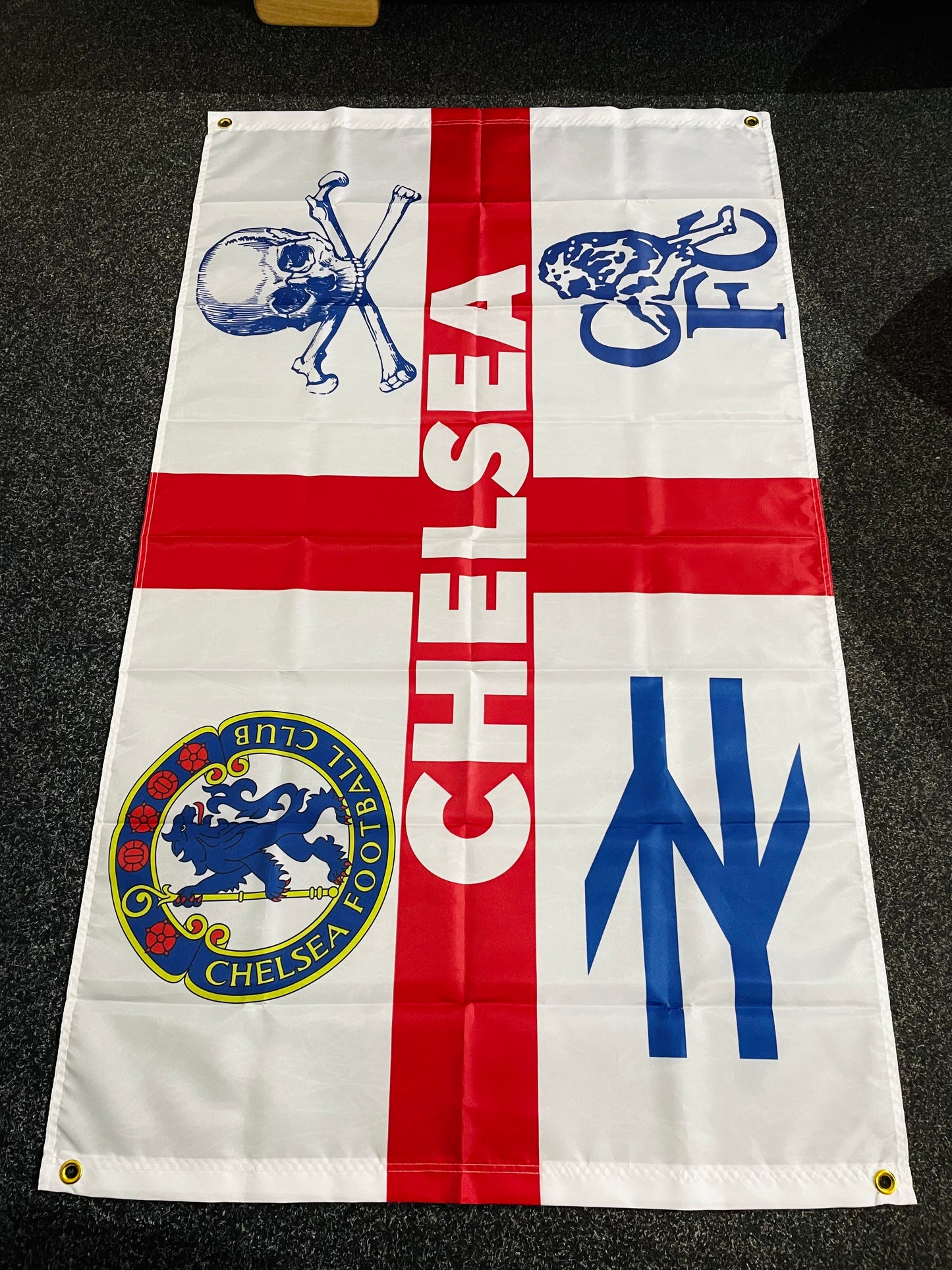 CHELSEA - OLD SCHOOL ST GEORGE FLAG (CHEL13)