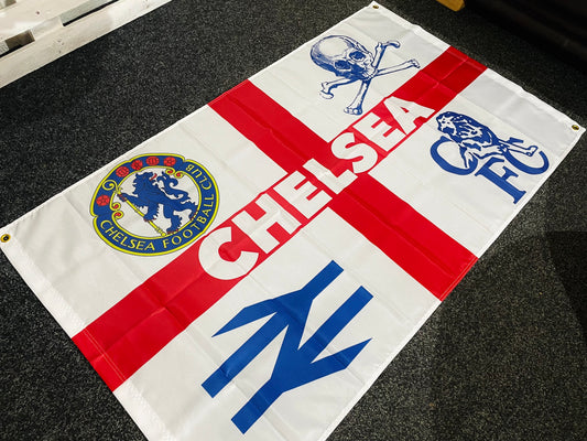 CHELSEA - OLD SCHOOL ST GEORGE FLAG (CHEL13)