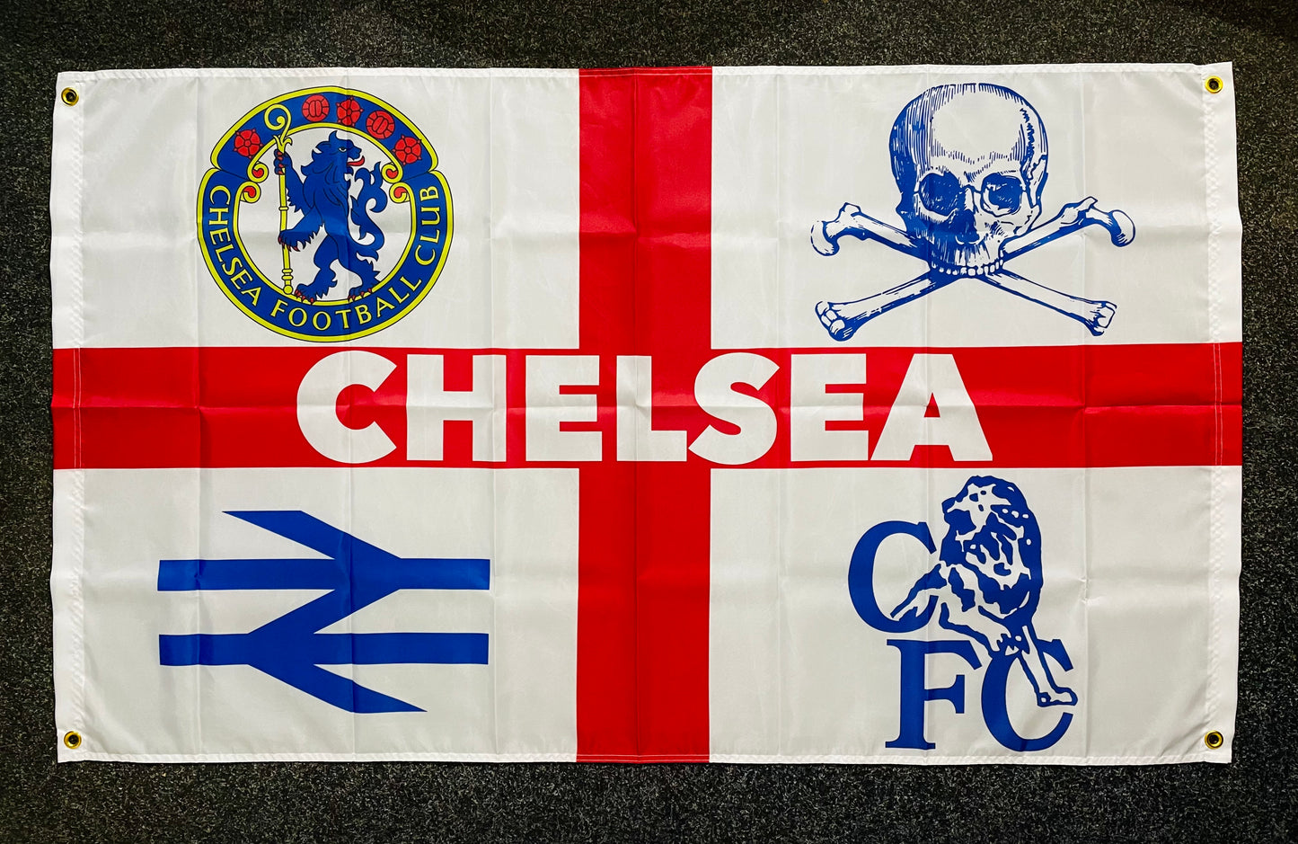 CHELSEA - OLD SCHOOL ST GEORGE FLAG (CHEL13)
