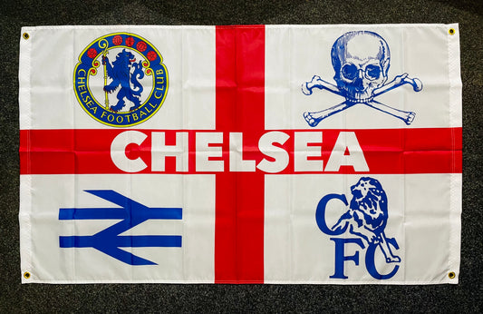 CHELSEA - OLD SCHOOL ST GEORGE FLAG (CHEL13)