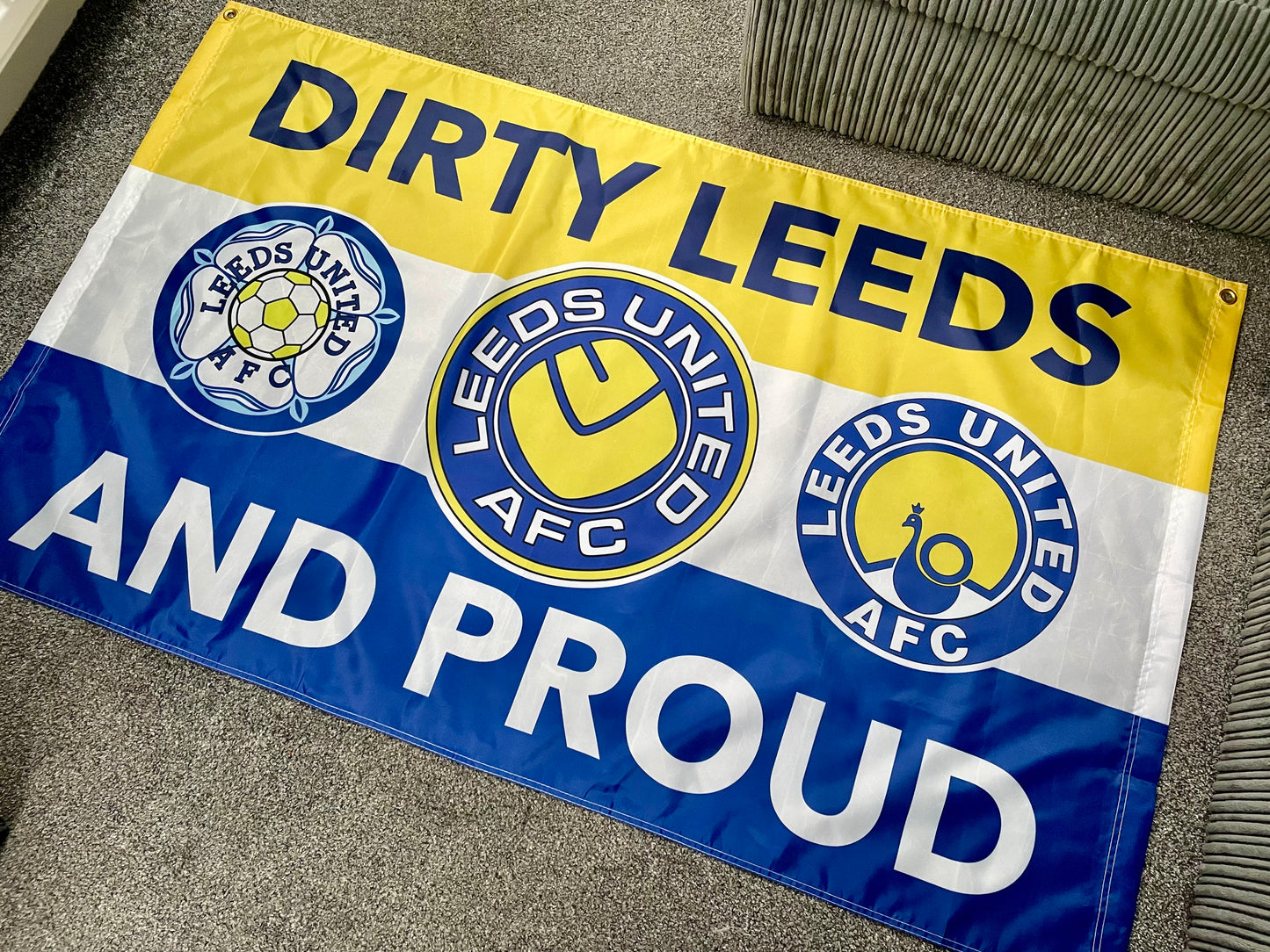 DIRTY LEEDS AND PROUD FLAG (LU49)
