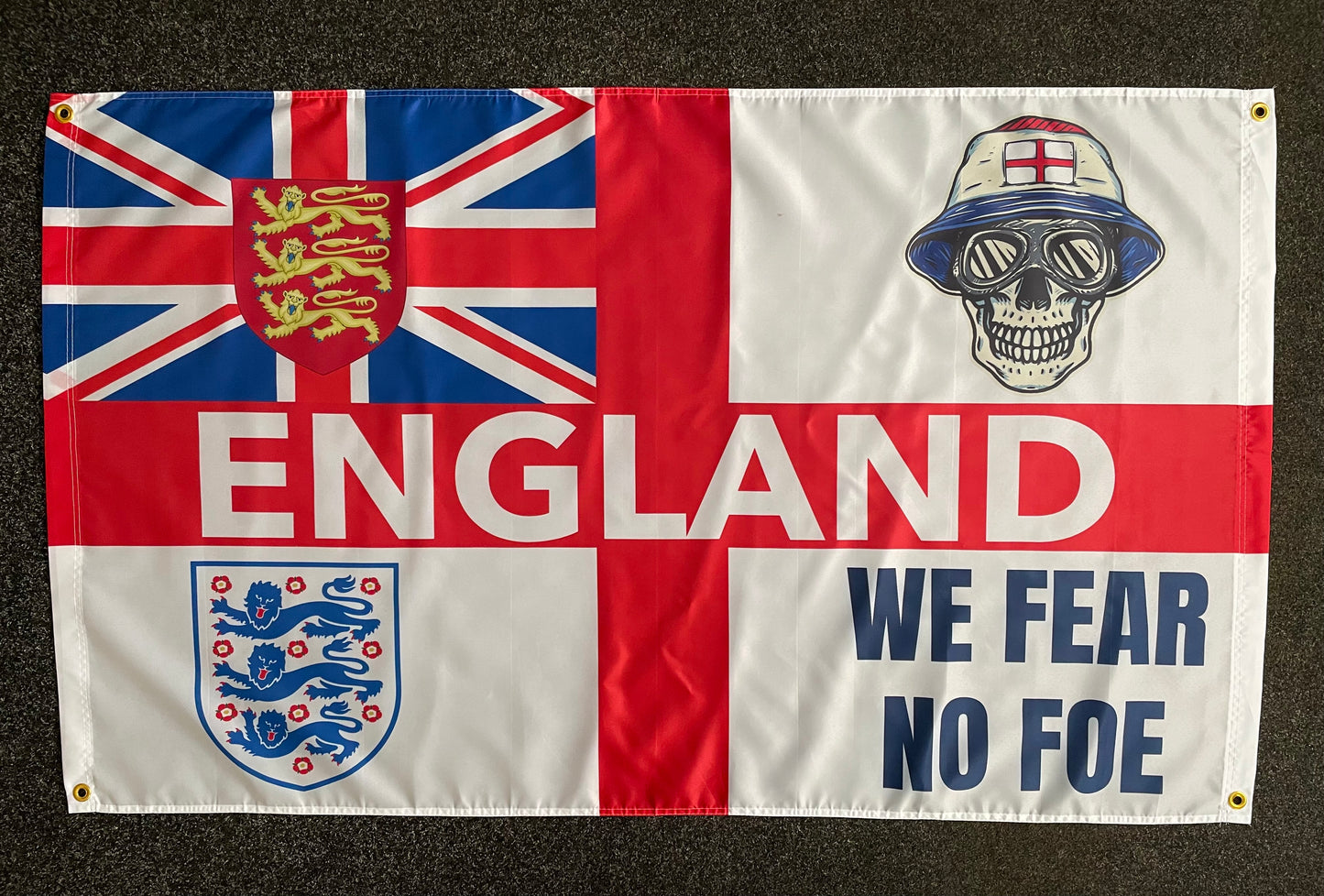 ENGLAND - WE FEAR NO FOE FLAG (ENG05)