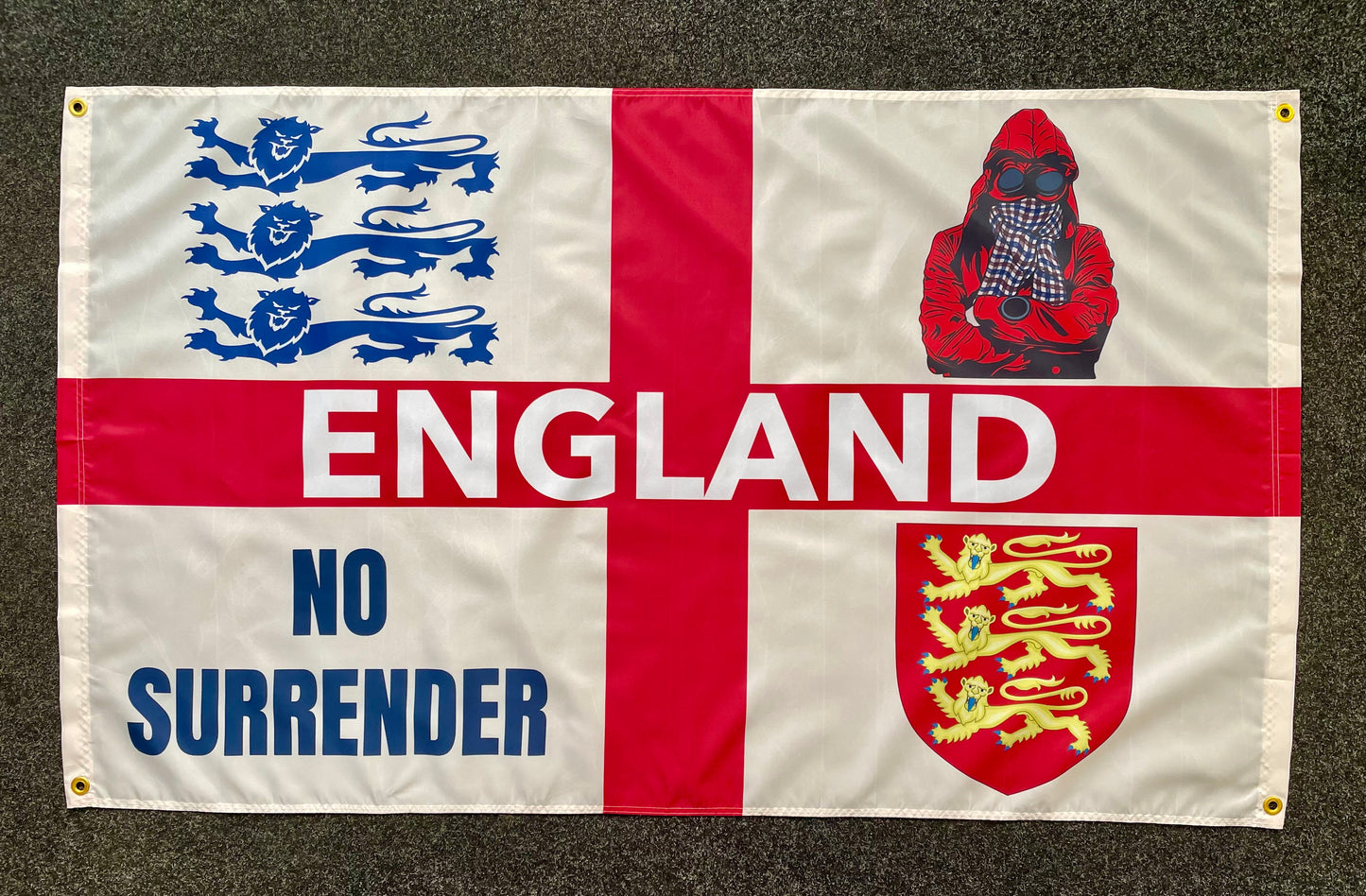 ENGLAND - AQUA MIG RED CASUAL FLAG (ENG11)