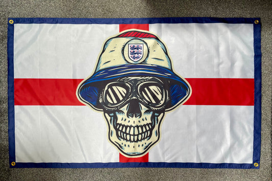 ENGLAND - ST GEORGE 3 LIONS MIG FLAG (ENG34)