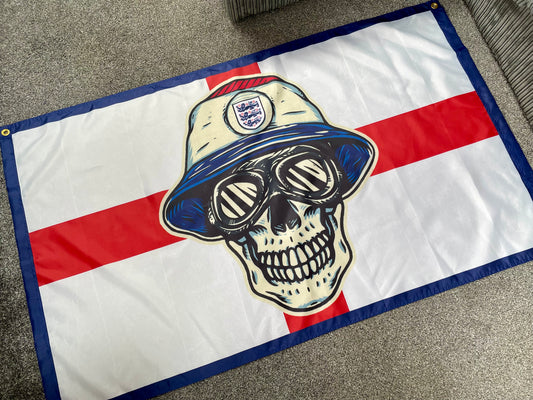 ENGLAND - ST GEORGE 3 LIONS MIG FLAG (ENG34)