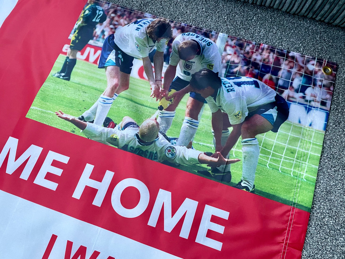 ENGLAND - 'DON'T TAKE ME HOME' FLAG (ENG38)