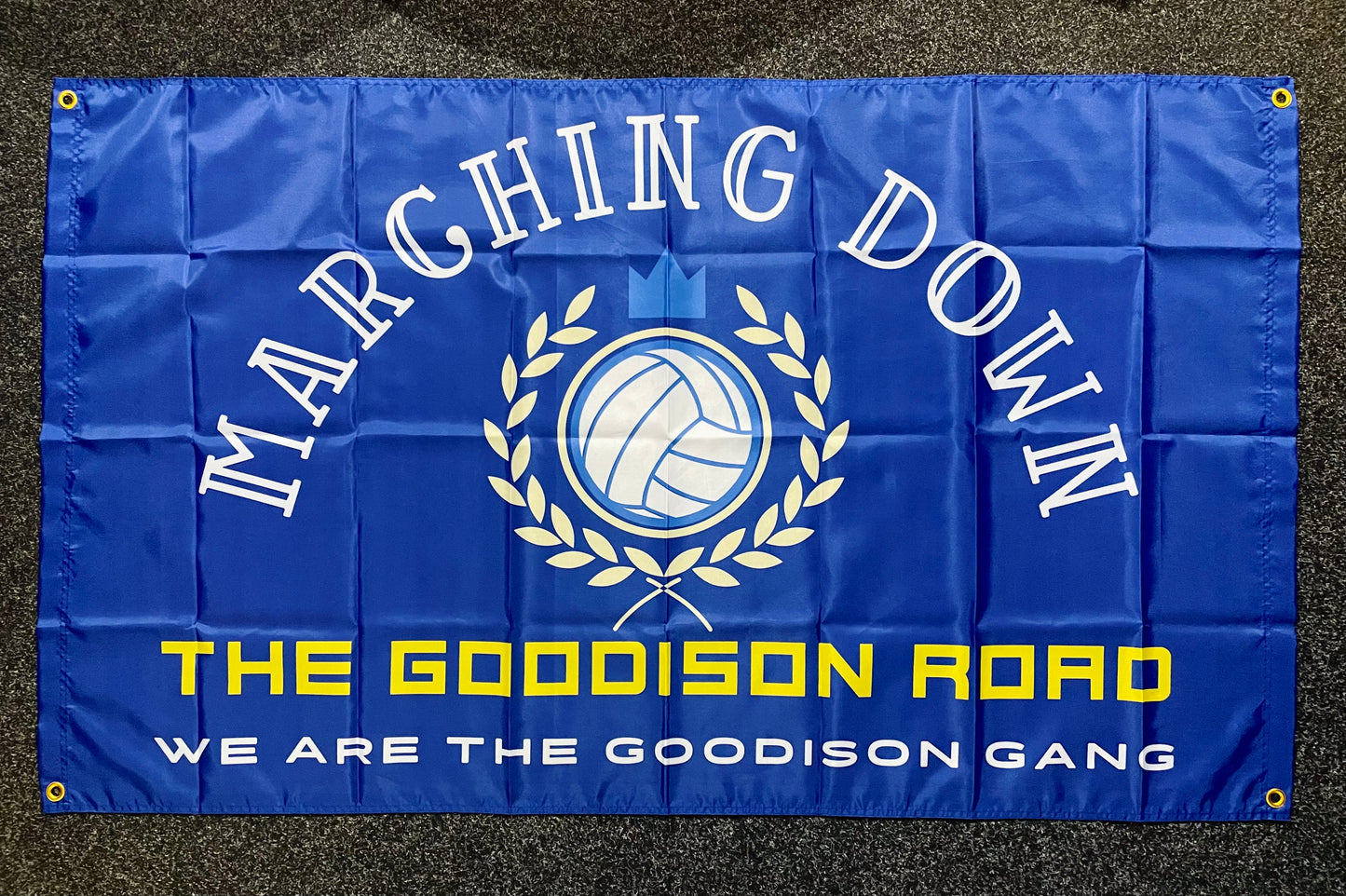 EVERTON - GOODISON GANG FLAG EV14