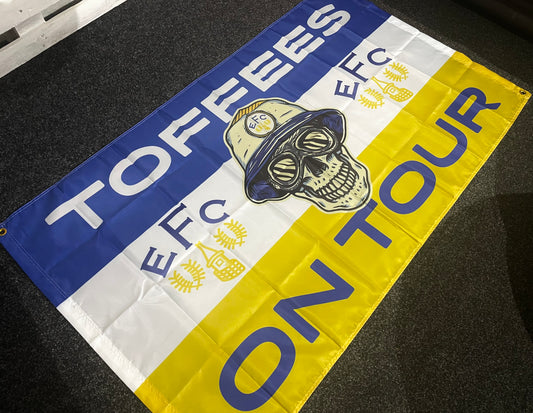 EVERTON - TOFFEES ON TOUR FLAG EV06