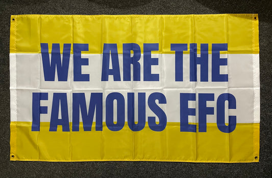 EVERTON - WE ARE THE FAMOUS EFC FLAG EV07