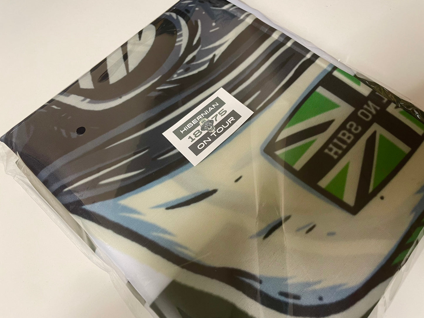 HIBERNIAN - HIBS MILLE MIGLIA SKULL FLAG HIB06