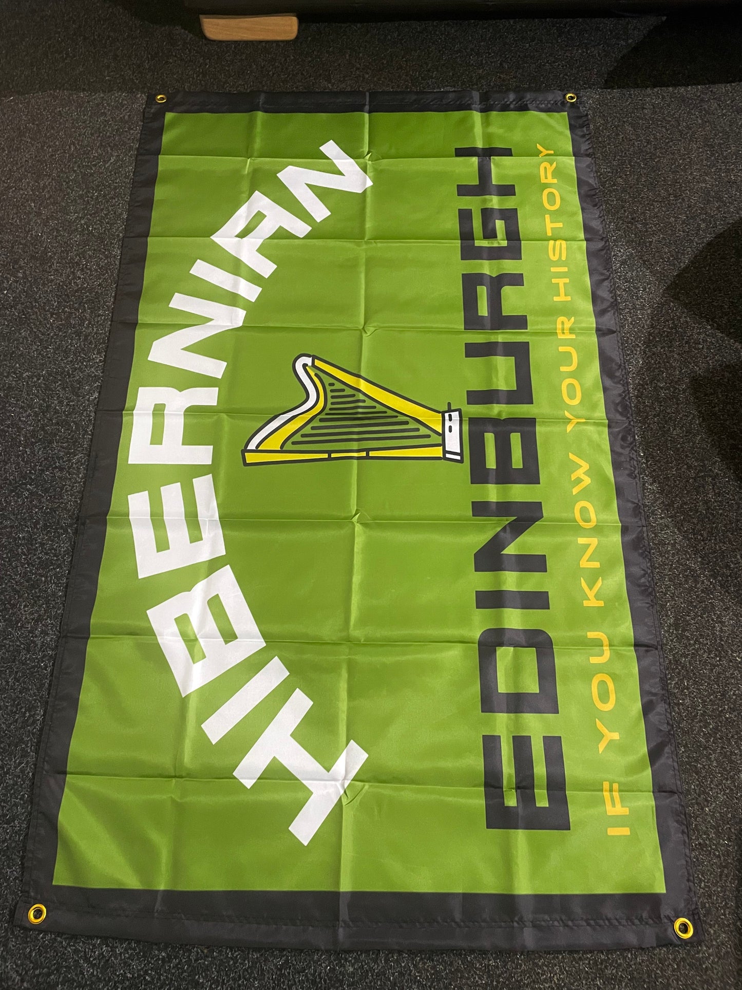 HIBERNIAN - IF YOU KNOW YOUR HISTORY FLAG HIB11