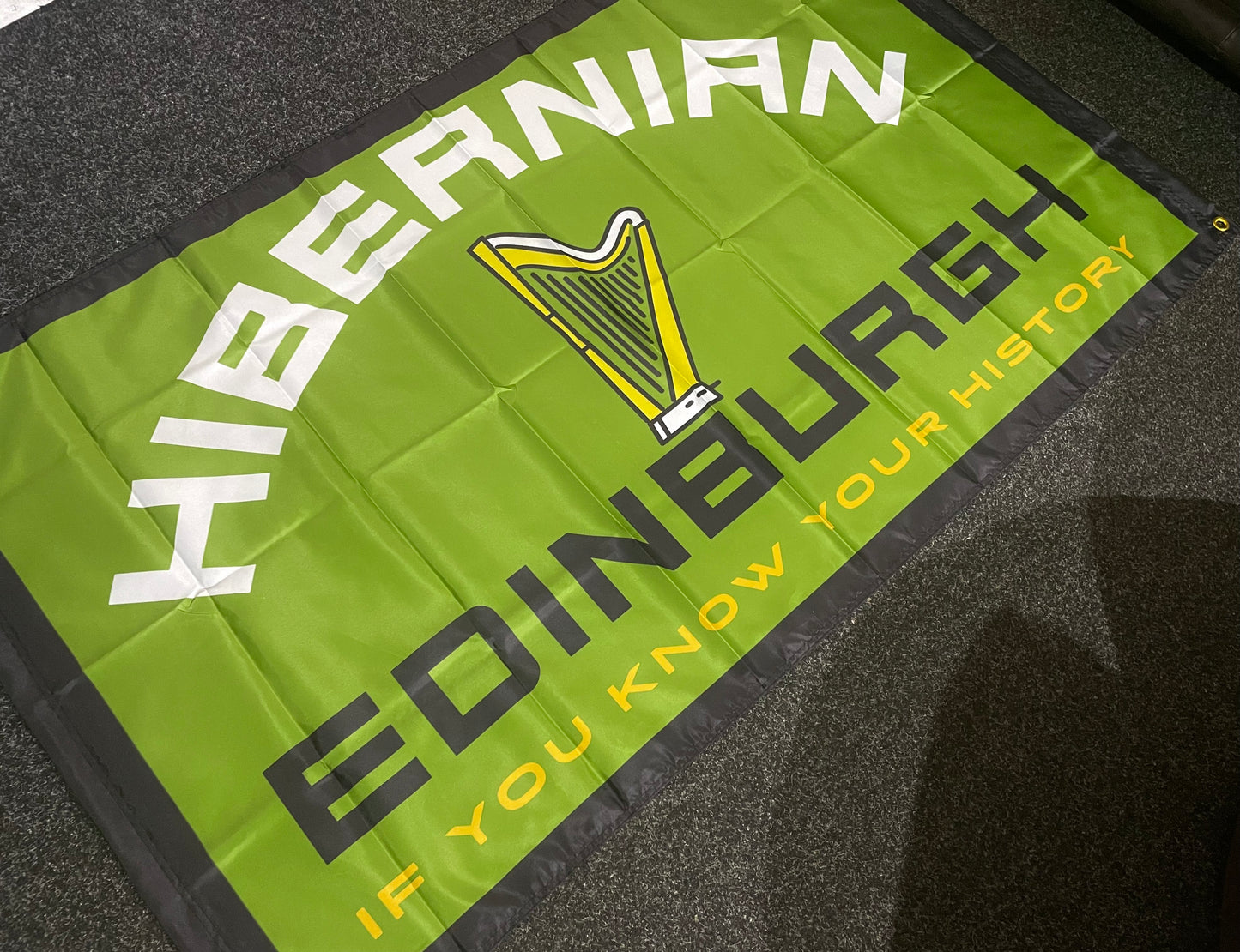 HIBERNIAN - IF YOU KNOW YOUR HISTORY FLAG HIB11