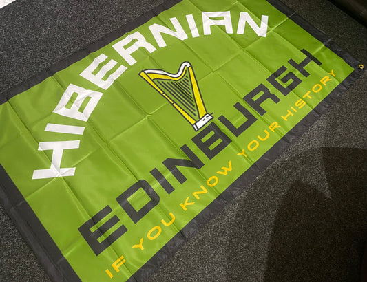HIBERNIAN - IF YOU KNOW YOUR HISTORY FLAG HIB11
