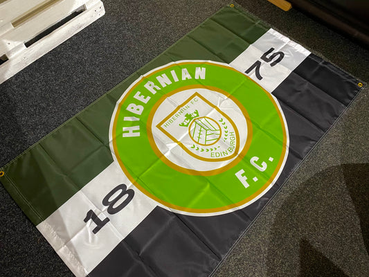 HIBERNIAN - RETRO 1875 FLAG (HIB10)