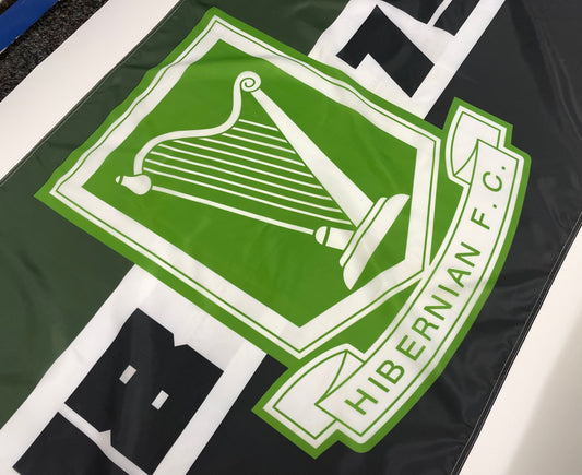 HIBERNIAN - RETRO 1875 HARP FLAG HIB05
