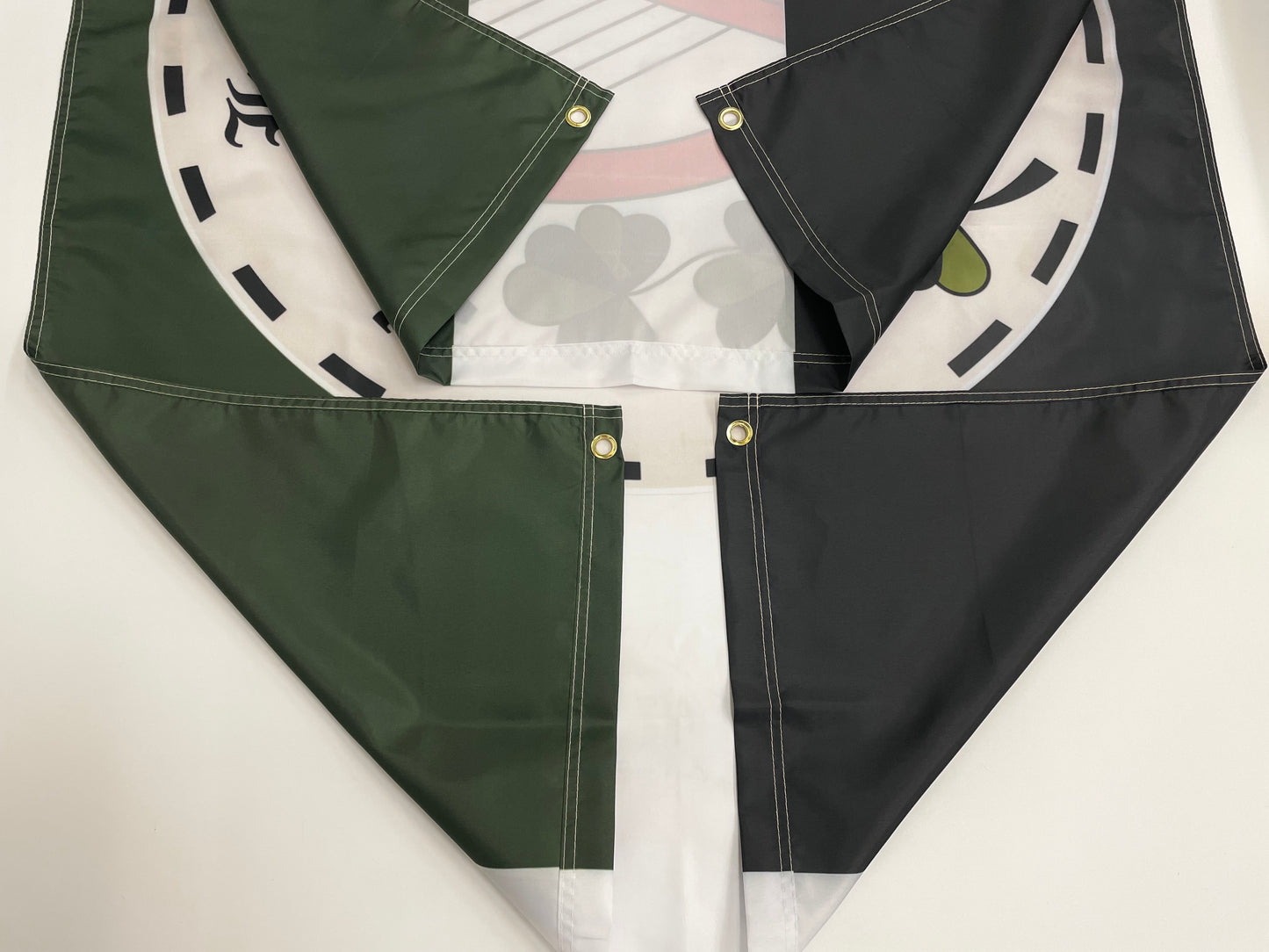 HIBERNIAN - RETRO HFC HARP FLAG (HIB02)