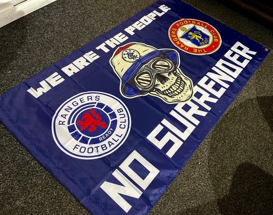 RANGERS - WE ARE THE PEOPLE FLAG (RAN03)