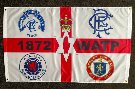 RANGERS - 'WATP 1872' FLAG (RAN09)