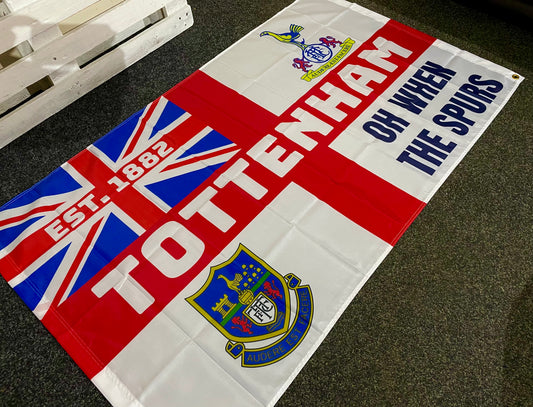 TOTTENHAM - OH WHEN THE SPURS FLAG (TOT03)