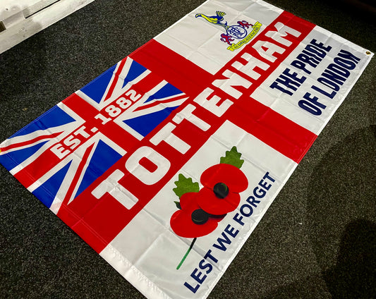 TOTTENHAM - PRIDE OF LONDON FLAG (TOT06)