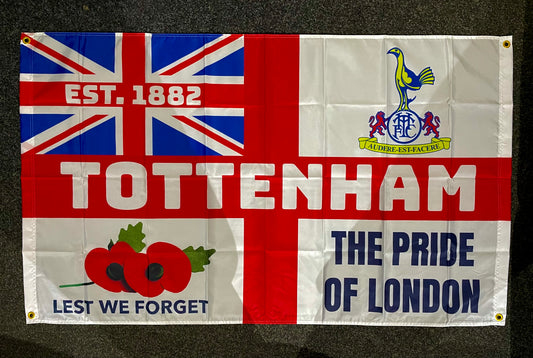 TOTTENHAM - PRIDE OF LONDON FLAG (TOT06)